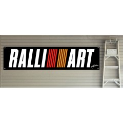 Ralliart Mitsubishi Garage/Workshop Banner